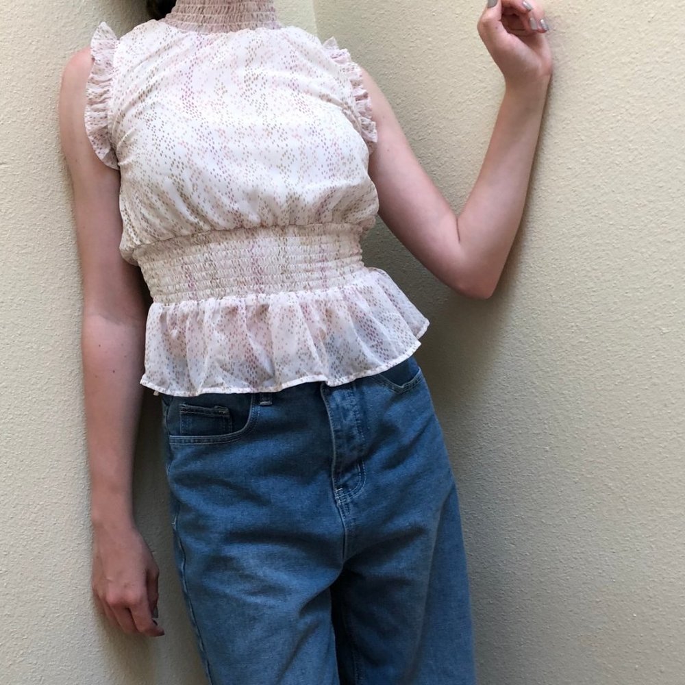 Unique Ruffle Blouse - Picture 2 of 3